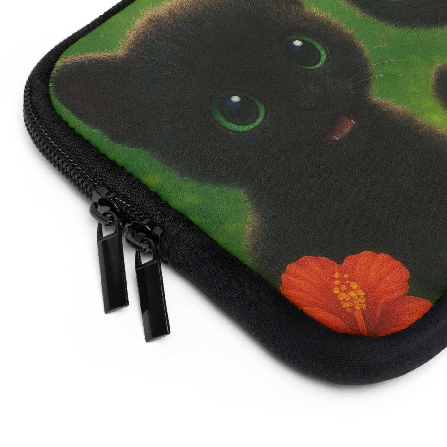 Tropical Laptop Sleeve, 5 Sizes - Perfect for Animal Lovers & Students / Baby Black Panthers