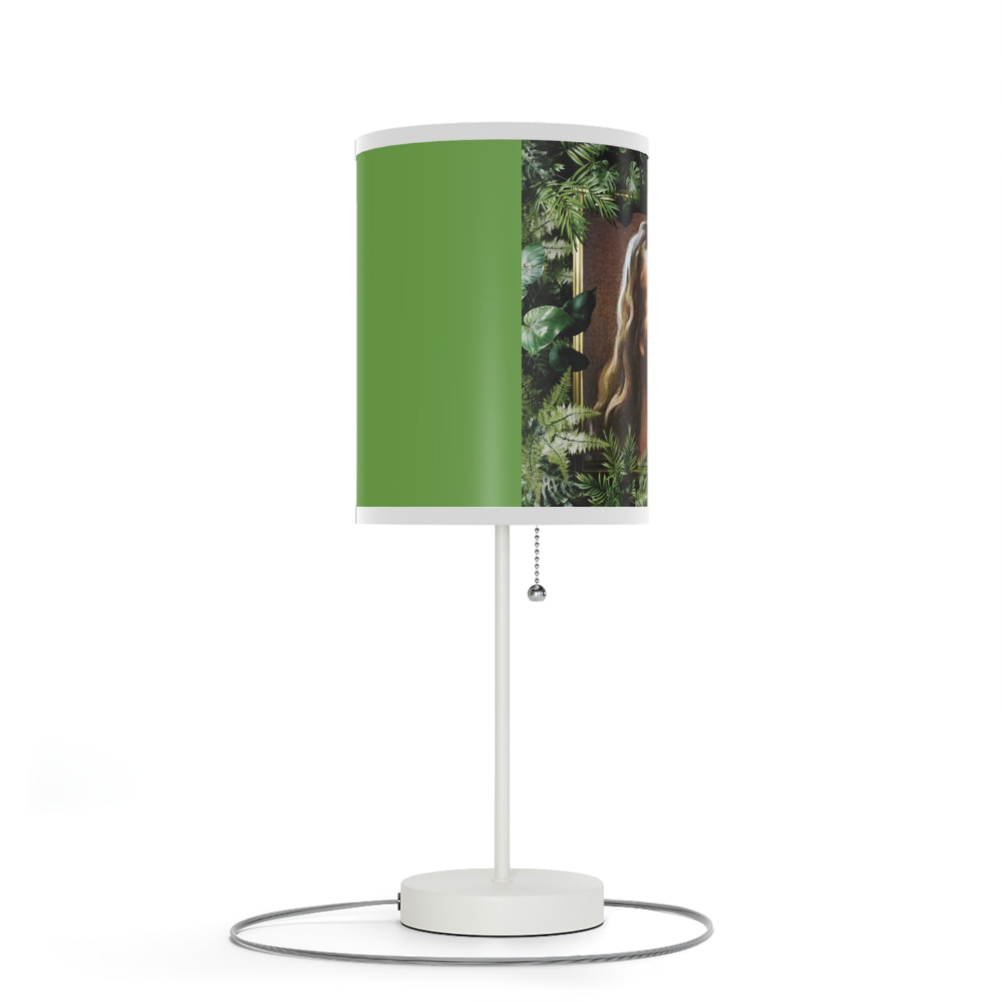 Religious Lamp on a Stand, US|CA plug - Tropical Head of Christ