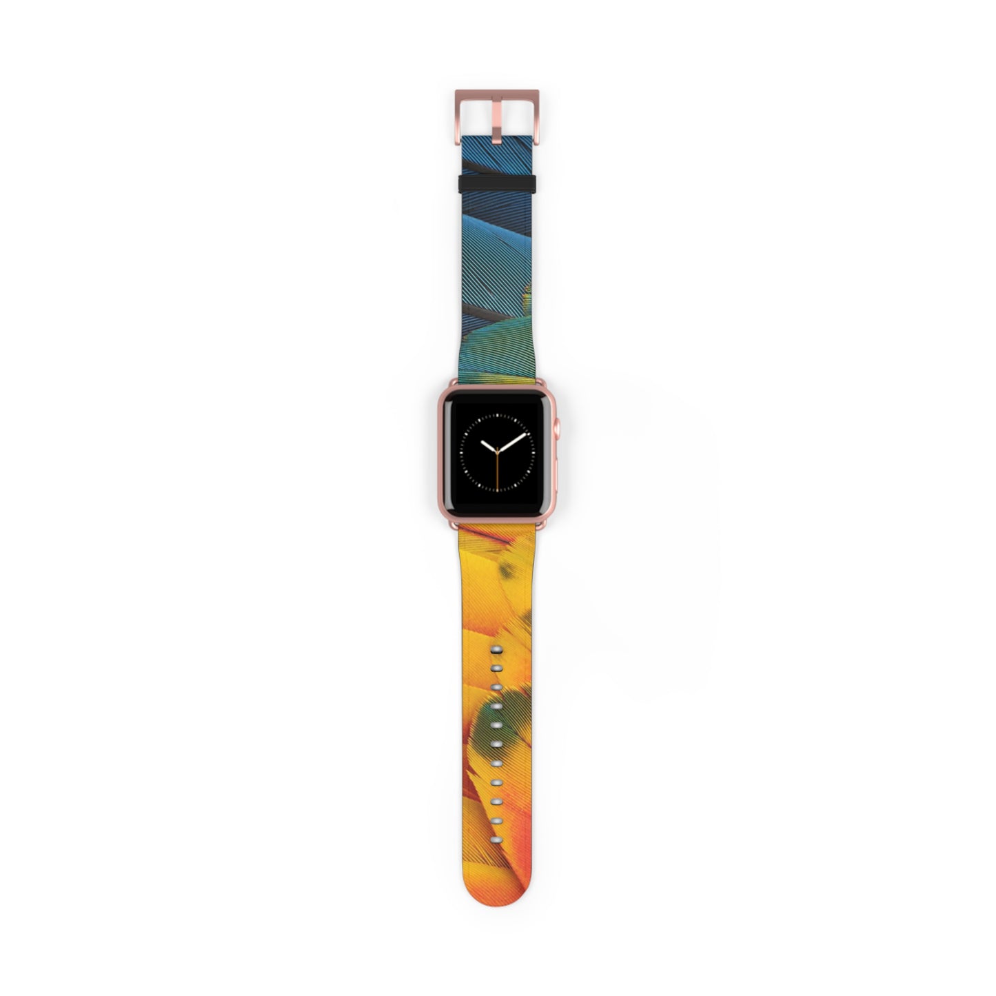 Apple Watch Band - Macaw Parrot Feathers