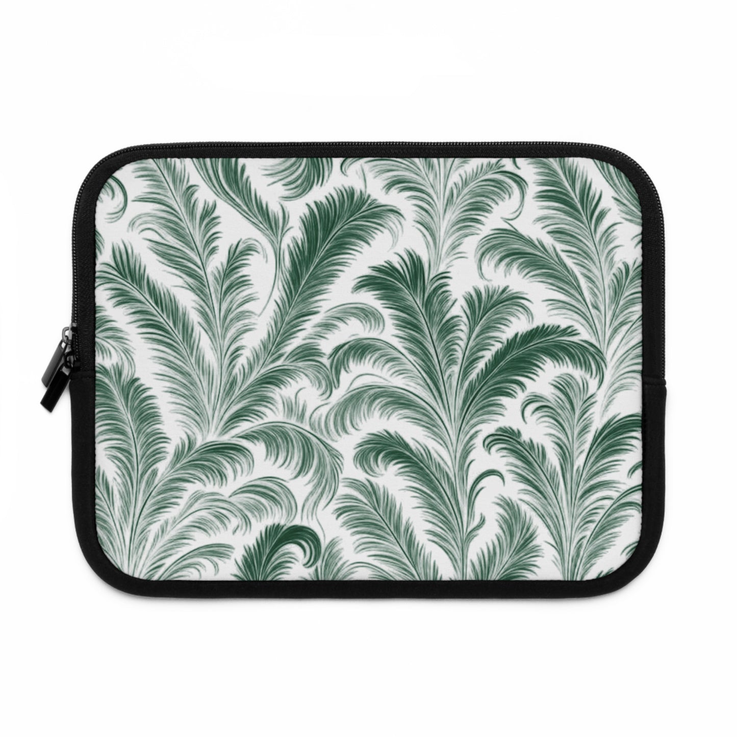 Tropical Laptop Sleeve, 5 Sizes - Perfect for Rainforest Lovers & Students / Rocco Green
