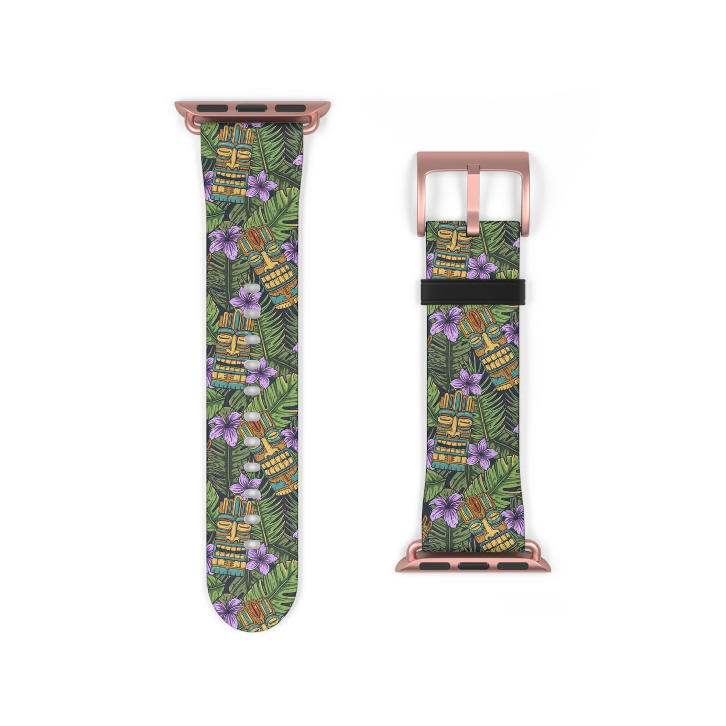 Apple Watch Band - Tiki Purple Greenery