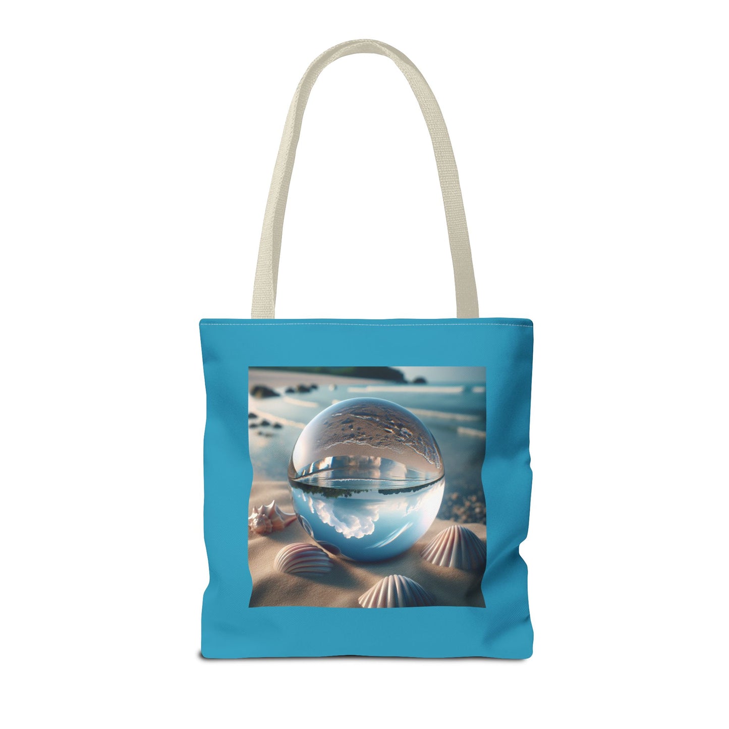 Crystal Ball With Shells Tote Bag - 3 Sizes
