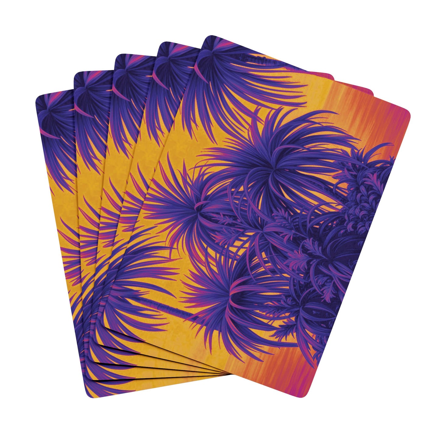 Poker Playing Cards - Tiny Palm Island Pop