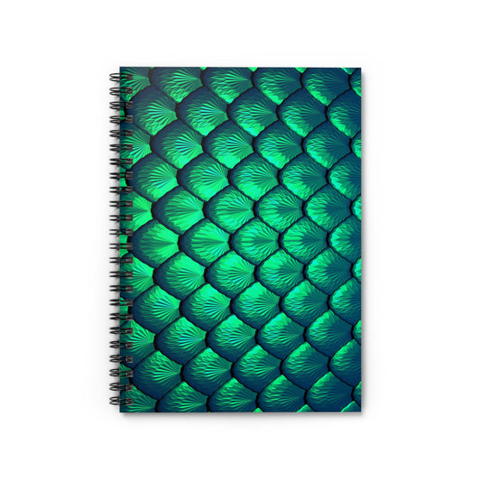 Spiral Notebook - Pretty Mermaid Tail