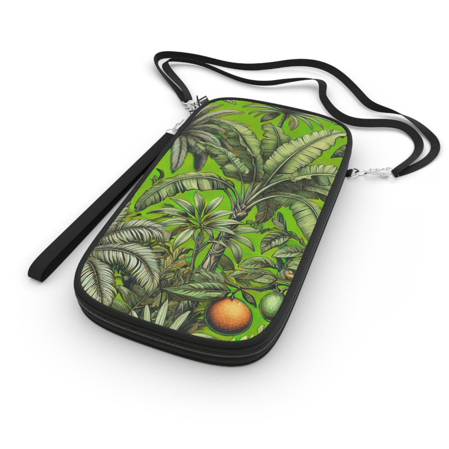 Passport Wallet – Perfect for Travelers & Adventurers / Tropical Fruit, Spring Green