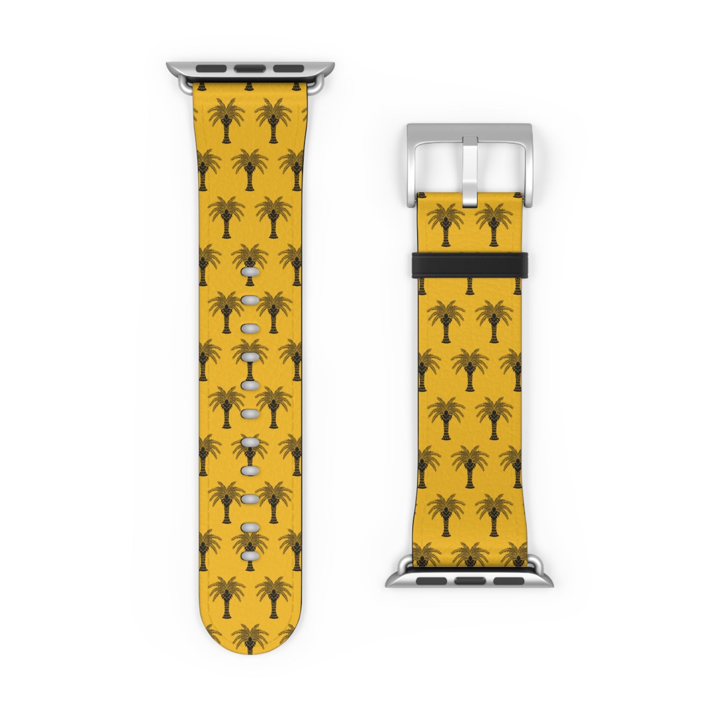 Apple Watch Band - Art Deco Palm, Repeat Yellow