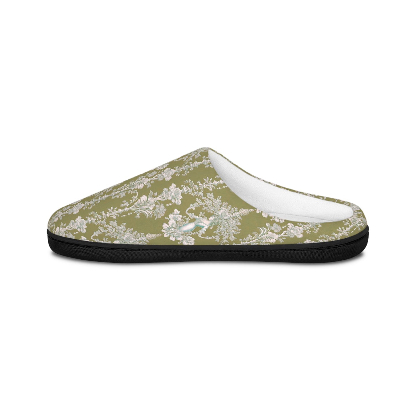 Women's Indoor Slippers - Pearl Lady Toile, highborn green