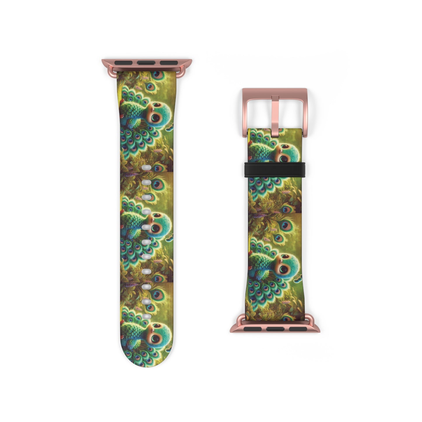 Apple Watch Band - Tropical Baby Peacock