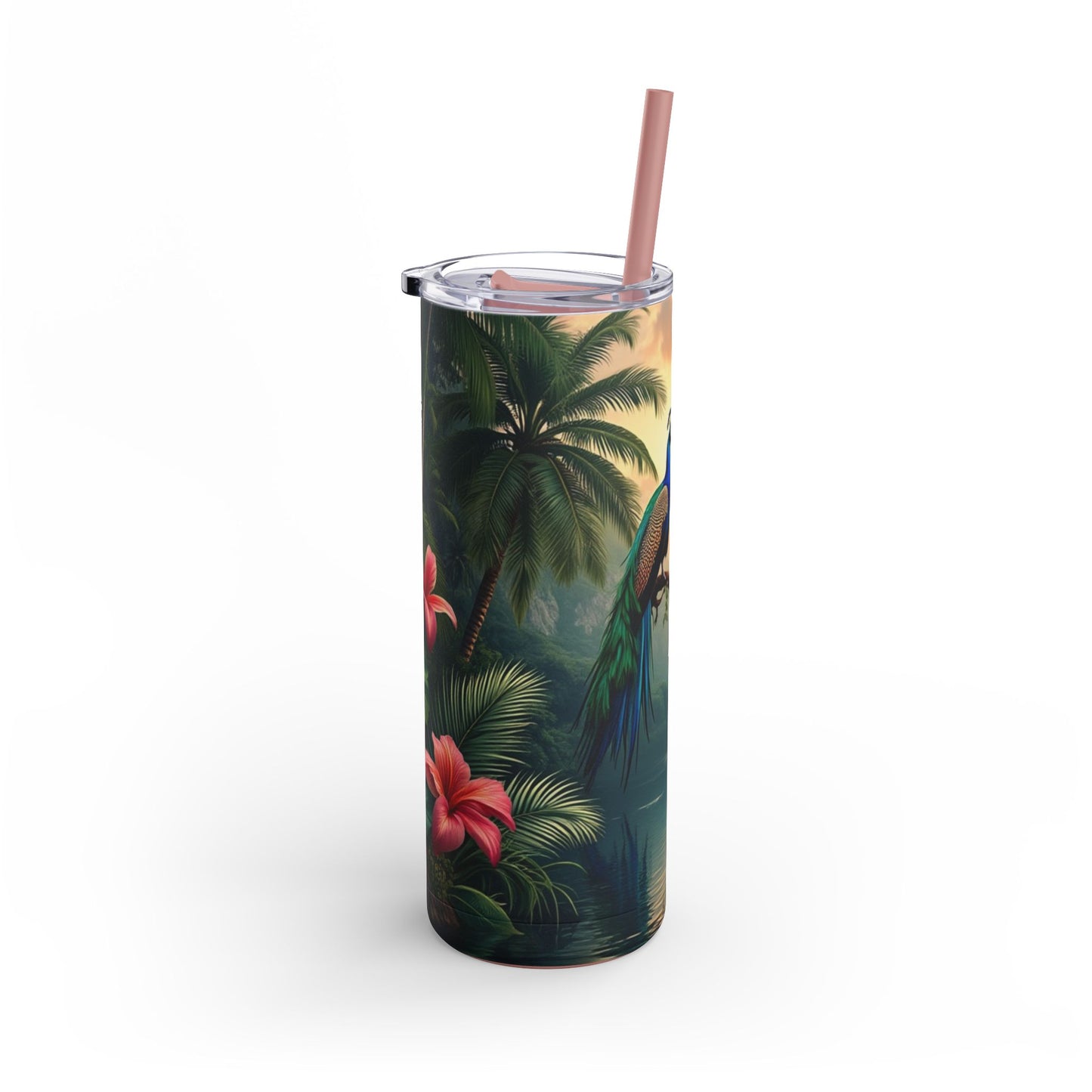 20oz Matte Tumbler, 7 Colors - Stylish Travel Cup - Emerald Guardian
