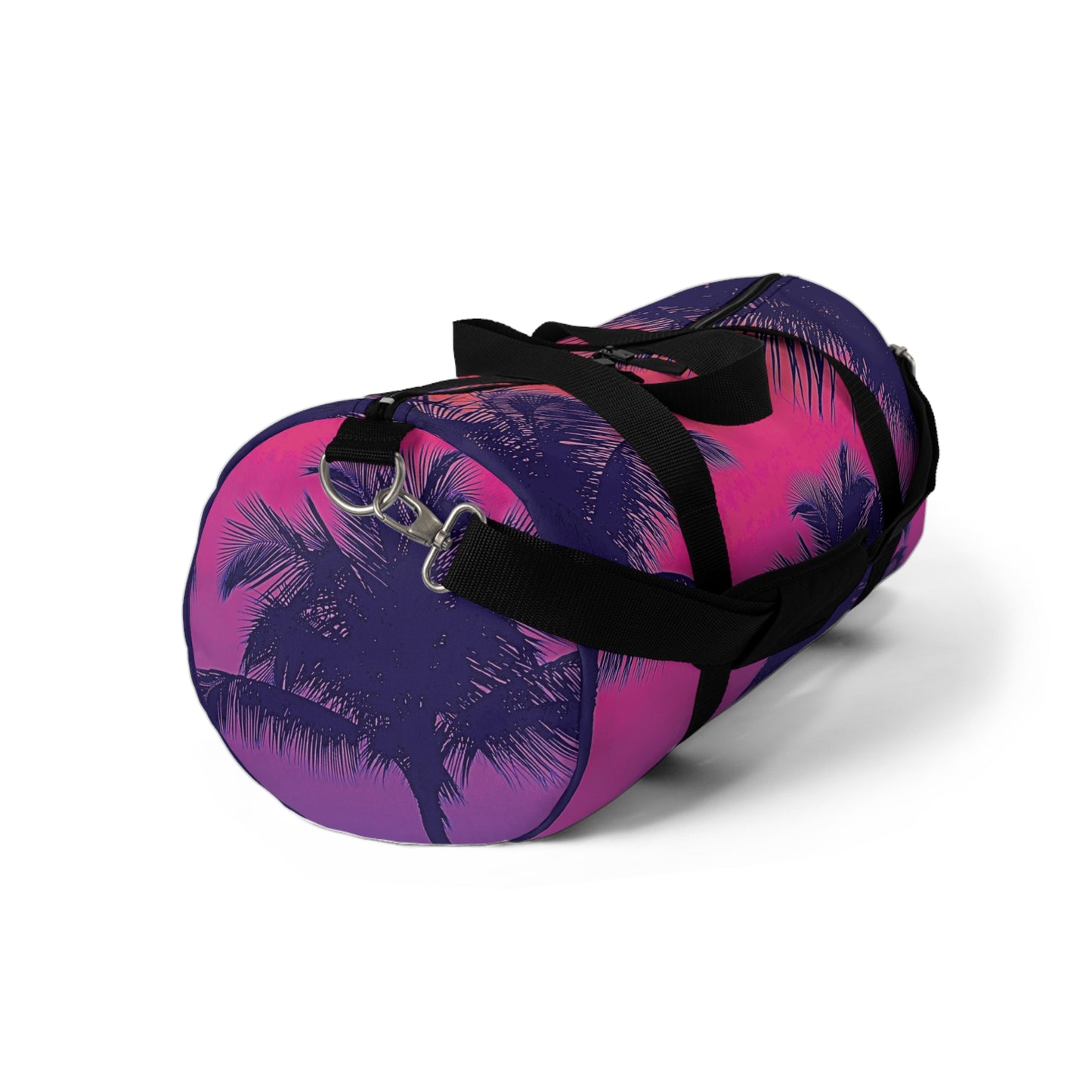 Tropical Duffel Bag - Perfect for Travel and Gym / Palm Glow Pop