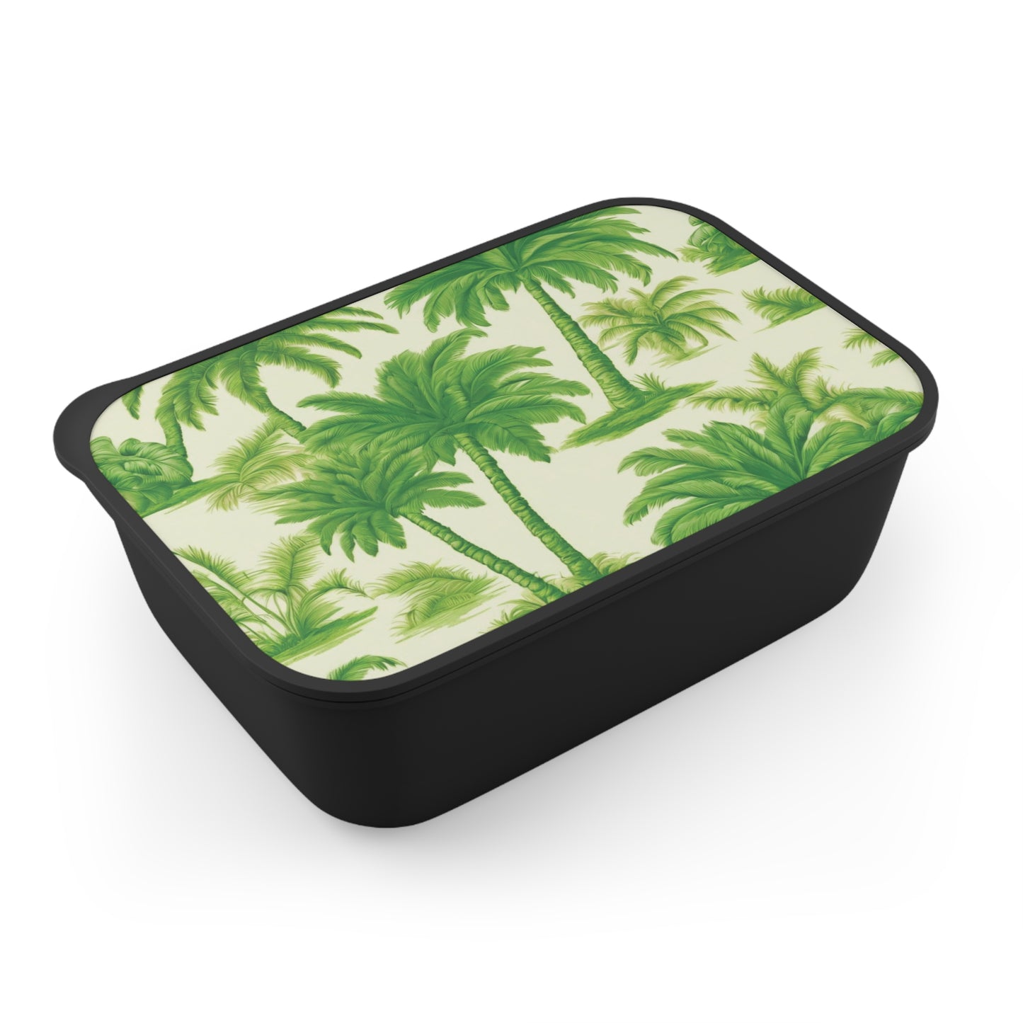 Bento Box with Utensils - Fantasy Palm Grove