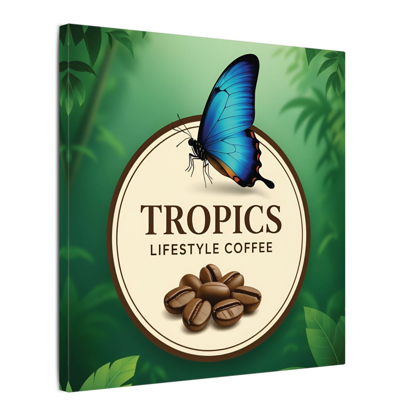 Tropical Wall Art — Butterfly & Beans, Tropics Lifestyle Coffee