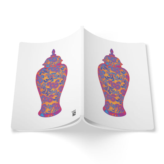 Softcover Journal - Heatwave Ginger Jar