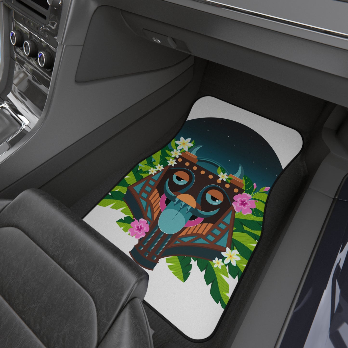 Tropical Tiki Boss MACRO Oke Car Floor Mats - SET of 2