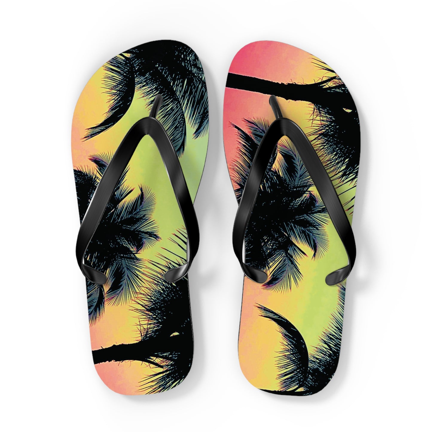 Flip Flops - Palm Glow Sangria