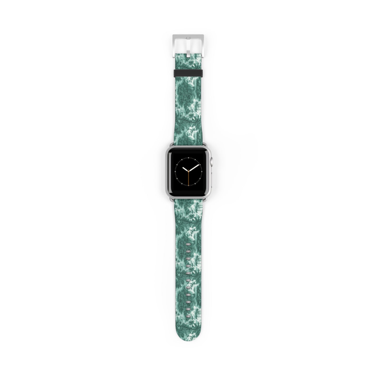 Apple Watch Band - Tropical Toile, evergreen