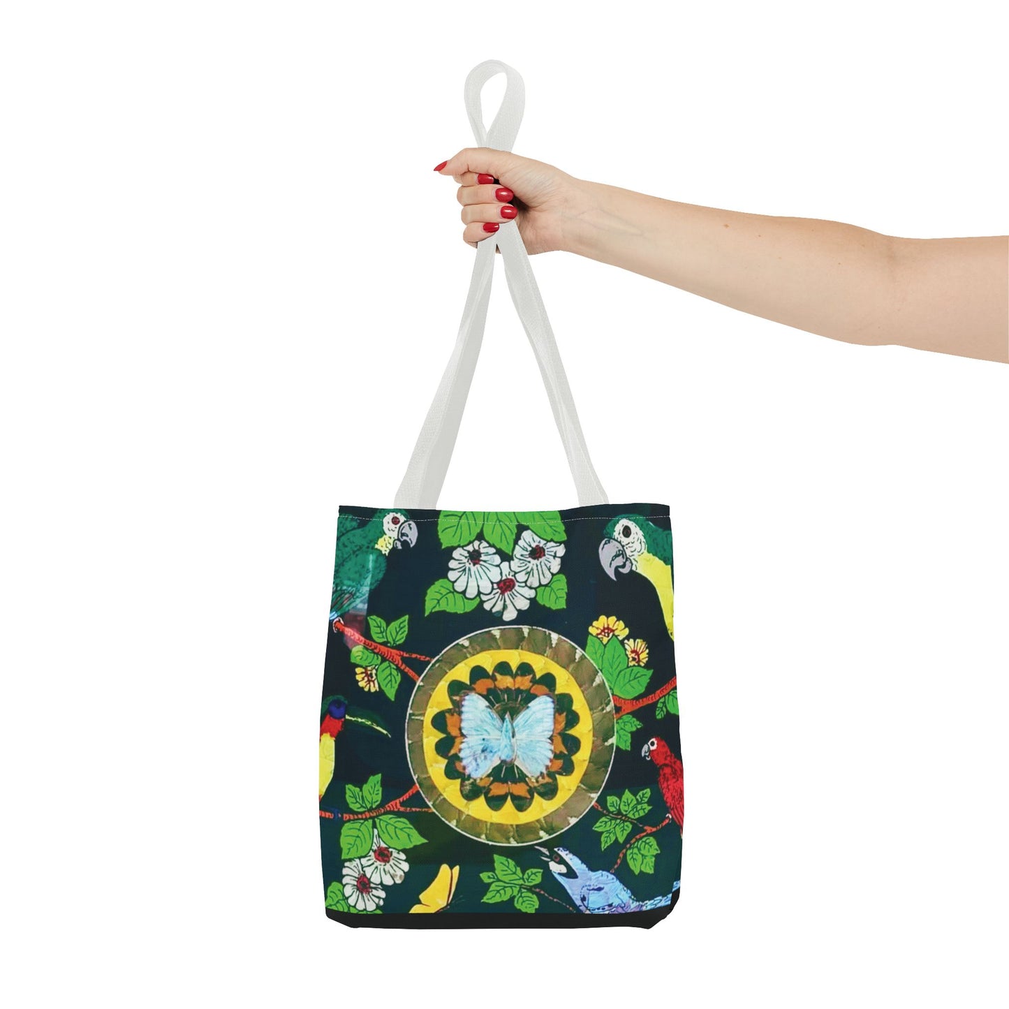 Parrots & Butterfly/Real Wings Tote Bag - 3 Sizes