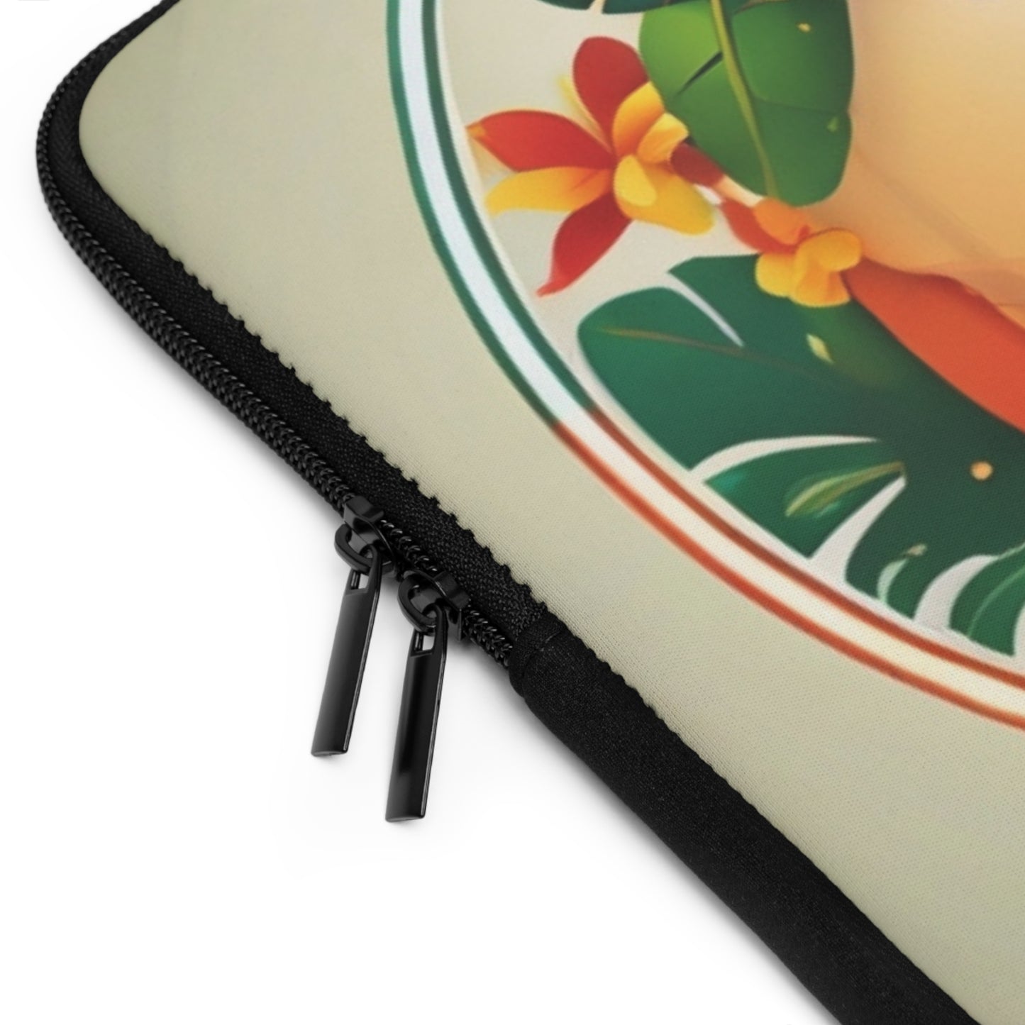 Tropical Laptop Sleeve, 5 Sizes - Perfect for Bird Lovers & Students / My Pet Parrot