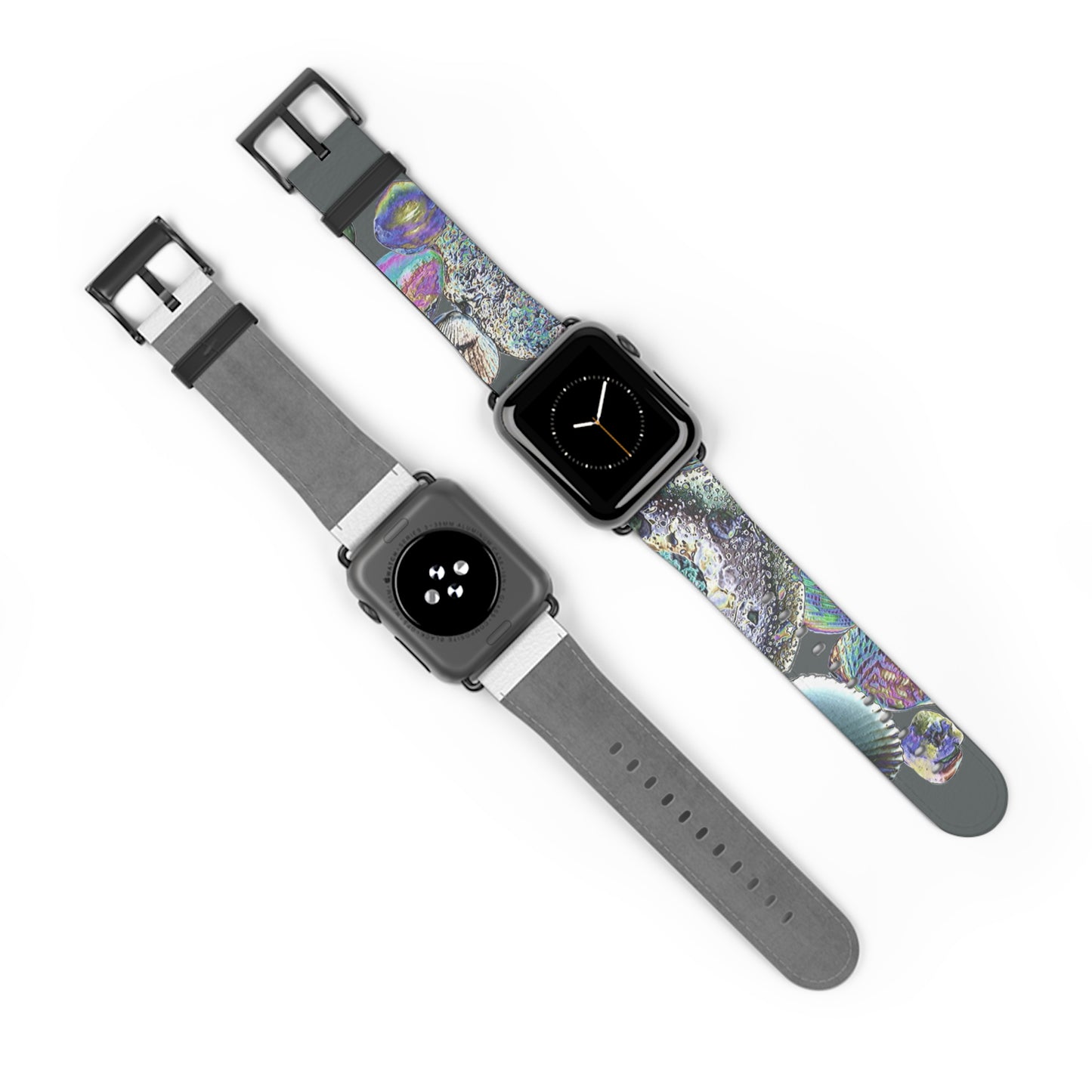 Apple Watch Band - Heatwave Seashell Collection, dark grey