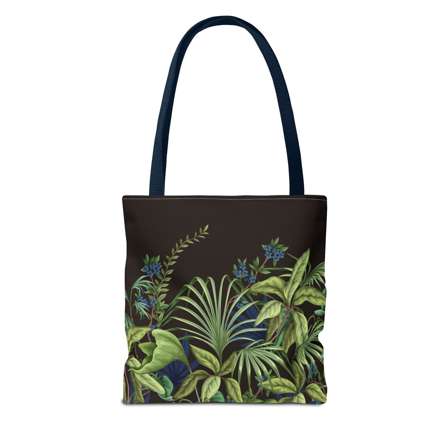 Tropical Midnight Jungle Tote Bag - 3 Sizes