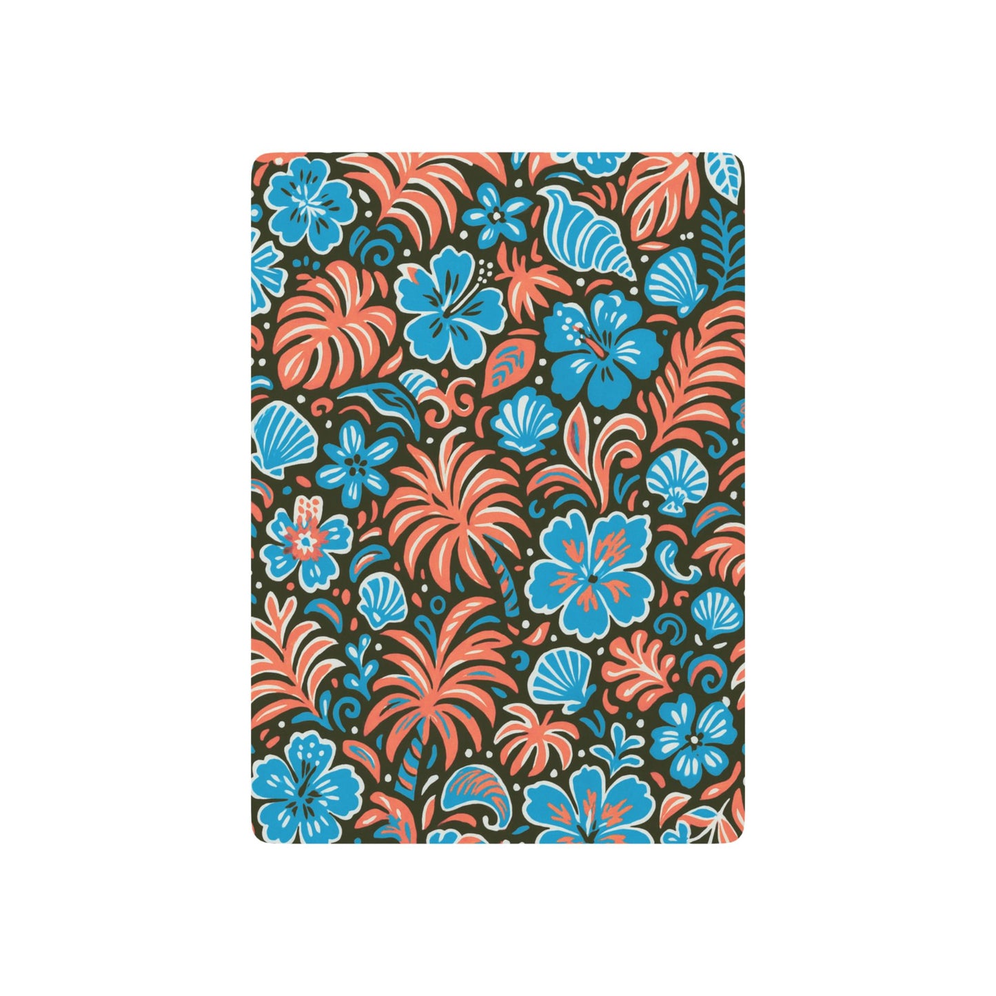 Poker Playing Cards - Beach Dreams, Coral Blues
