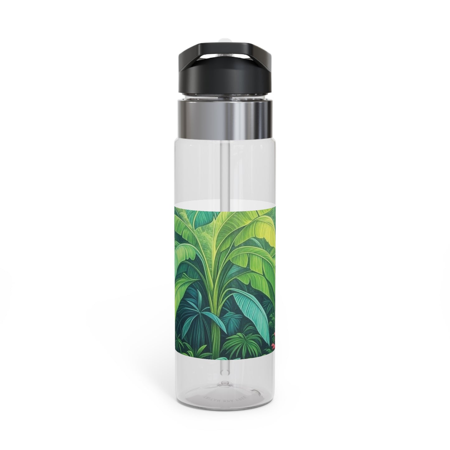 Tropical 20oz Tritan Sport Water Bottle -  Leakproof, Lightweight, BPA-Free / Shady Spot