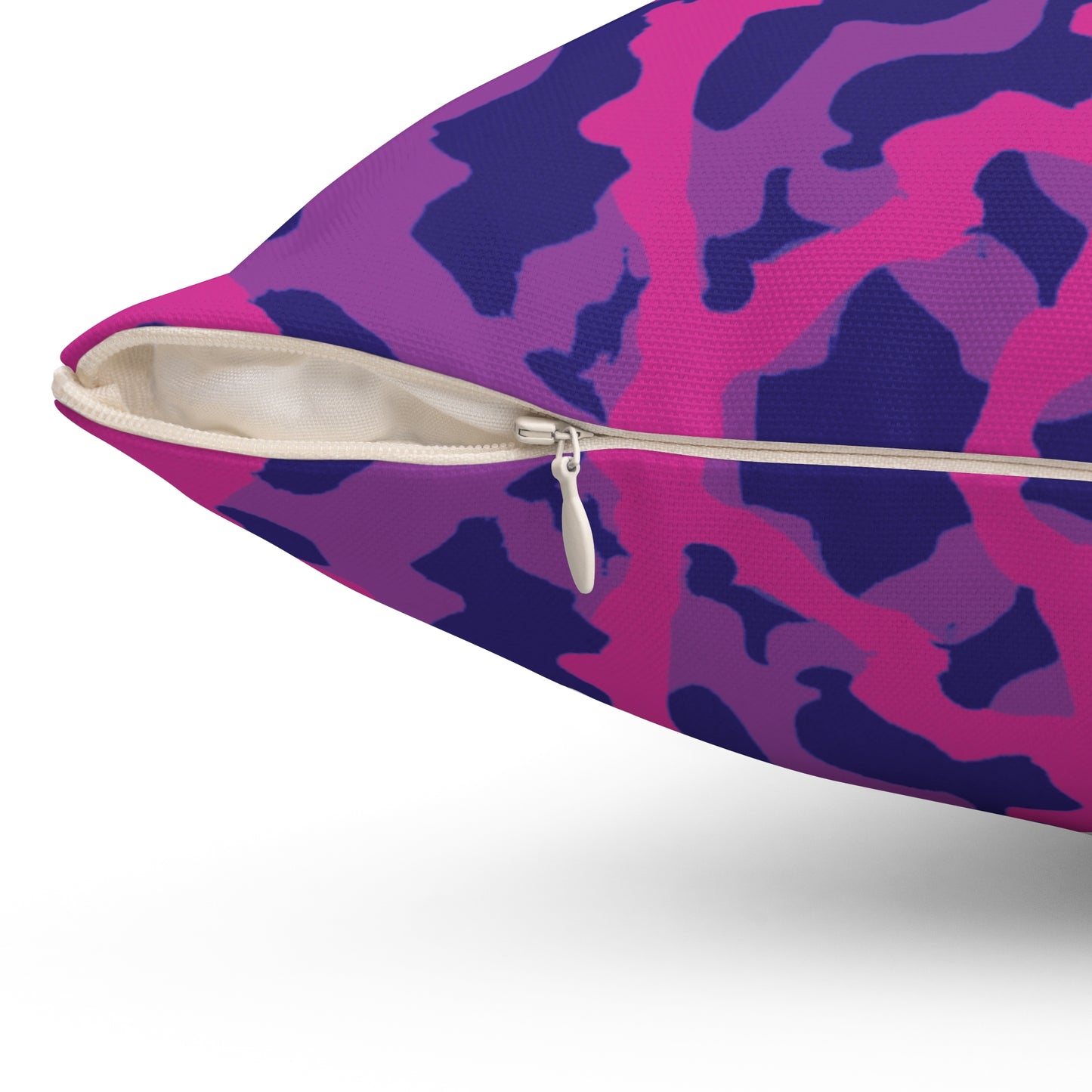 Decorative Pillow - Accent Cushion, 4 Sizes / Coral Threads, Heatwave