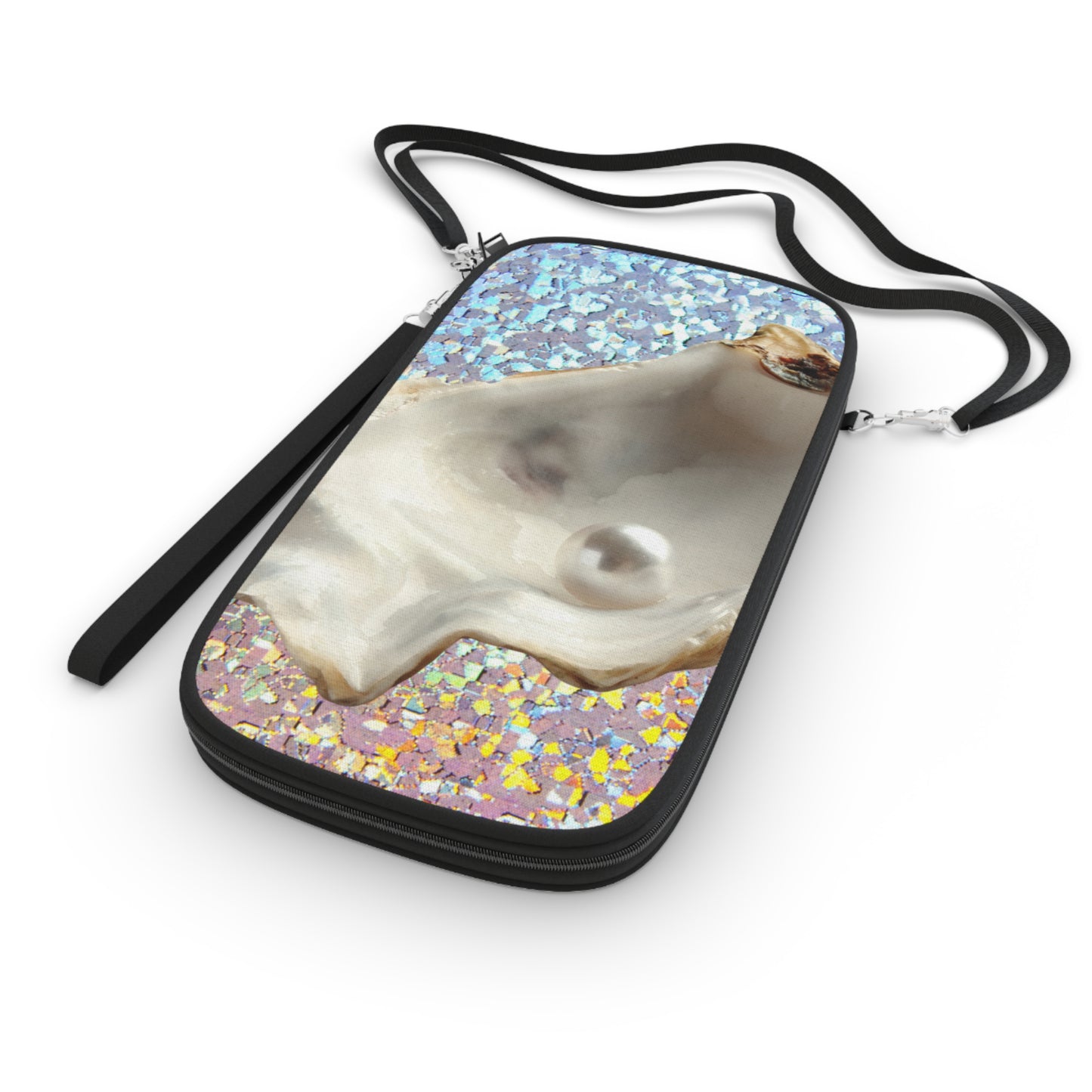 Passport Wallet – Perfect for Travelers & Adventurers / Disco FW White Pearl Oyster