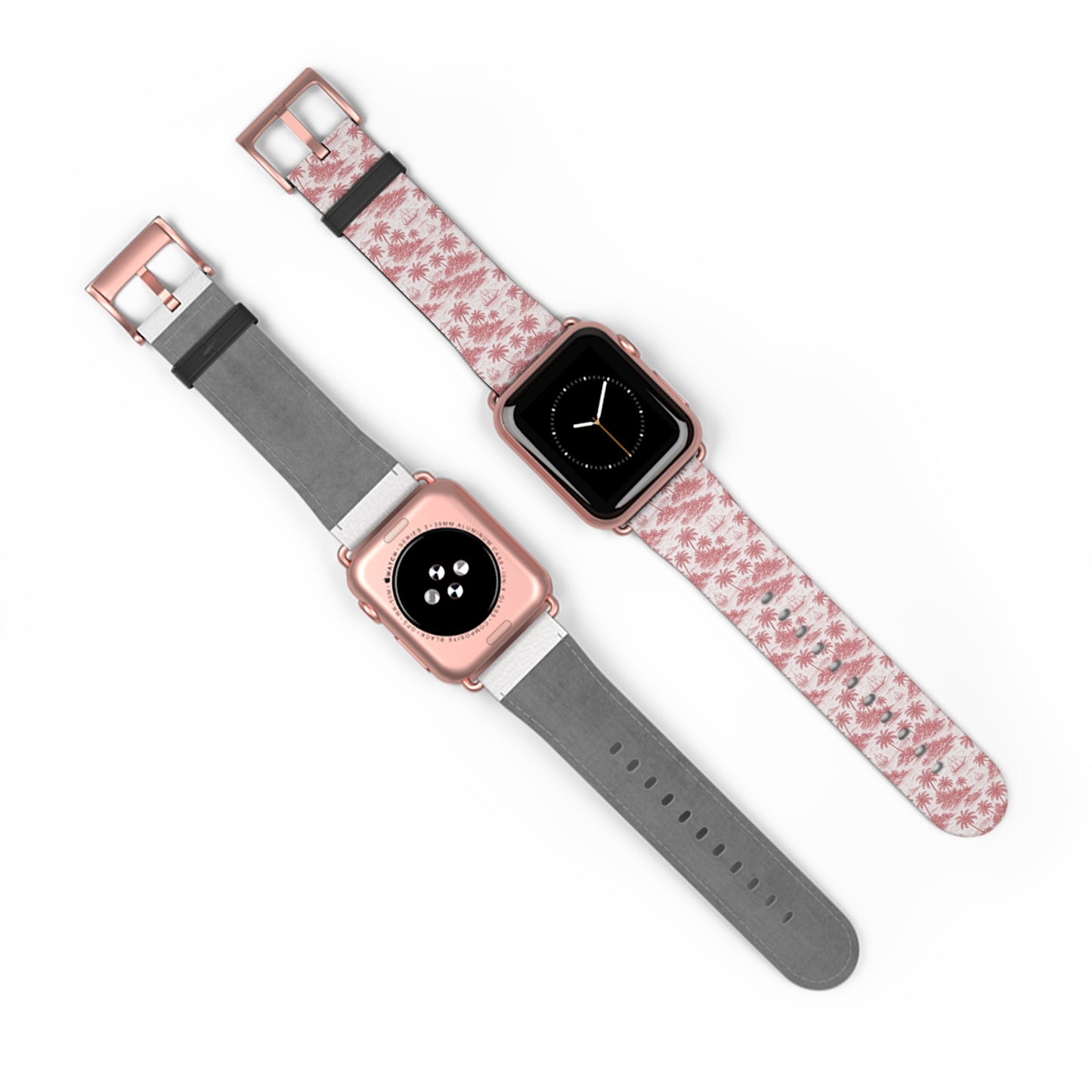 Apple Watch Band - Faraway Toile, Red