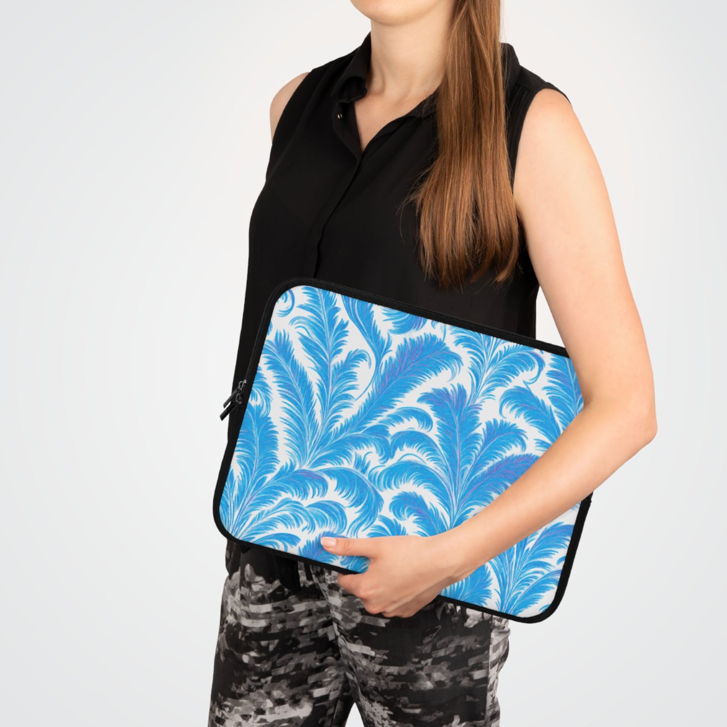 Tropical Laptop Sleeve, 5 Sizes - Perfect for Rainforest Lovers & Students / Rocco Blues