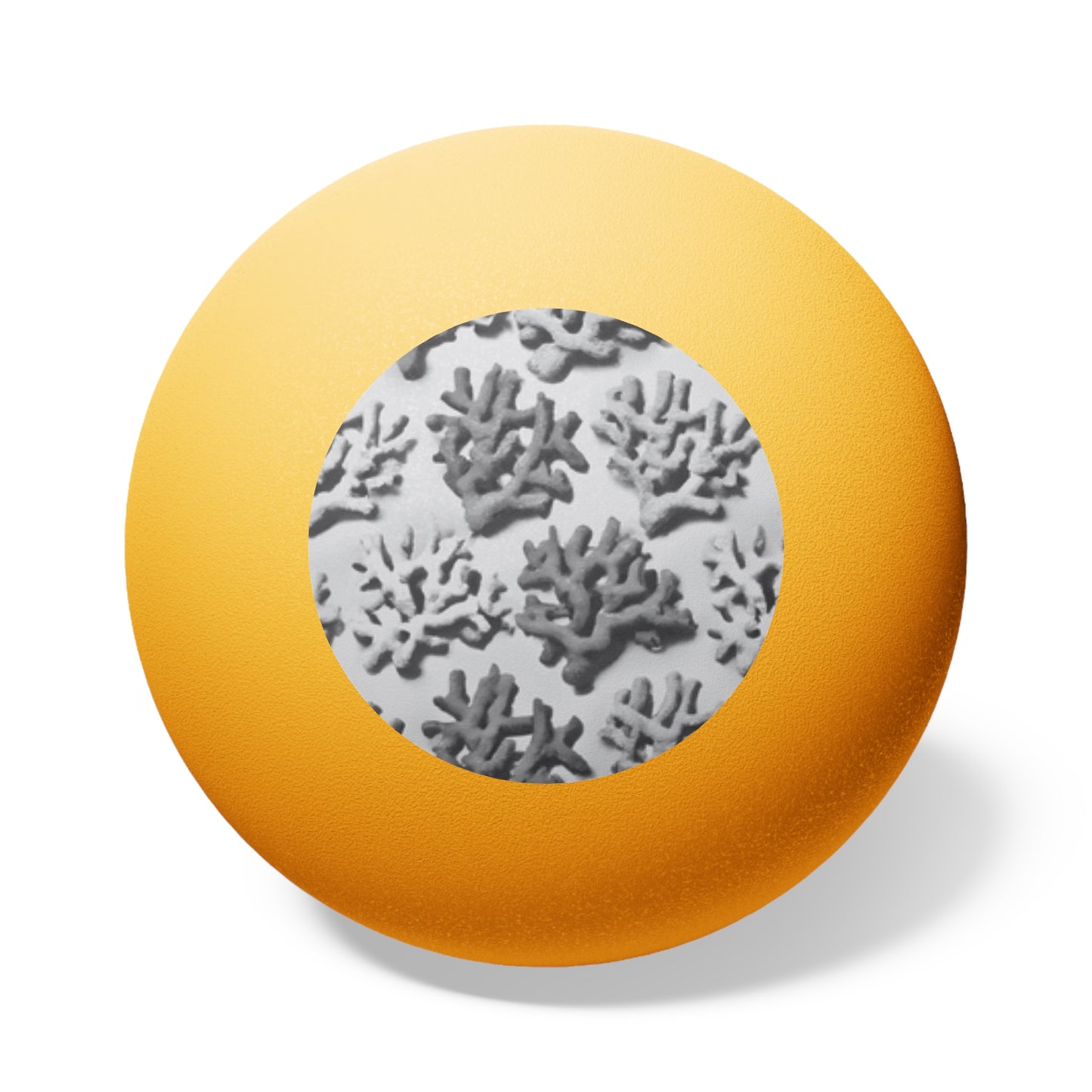 Tropical Paradise Ping Pong Balls - 6 Pack with Coral Slate/Orange