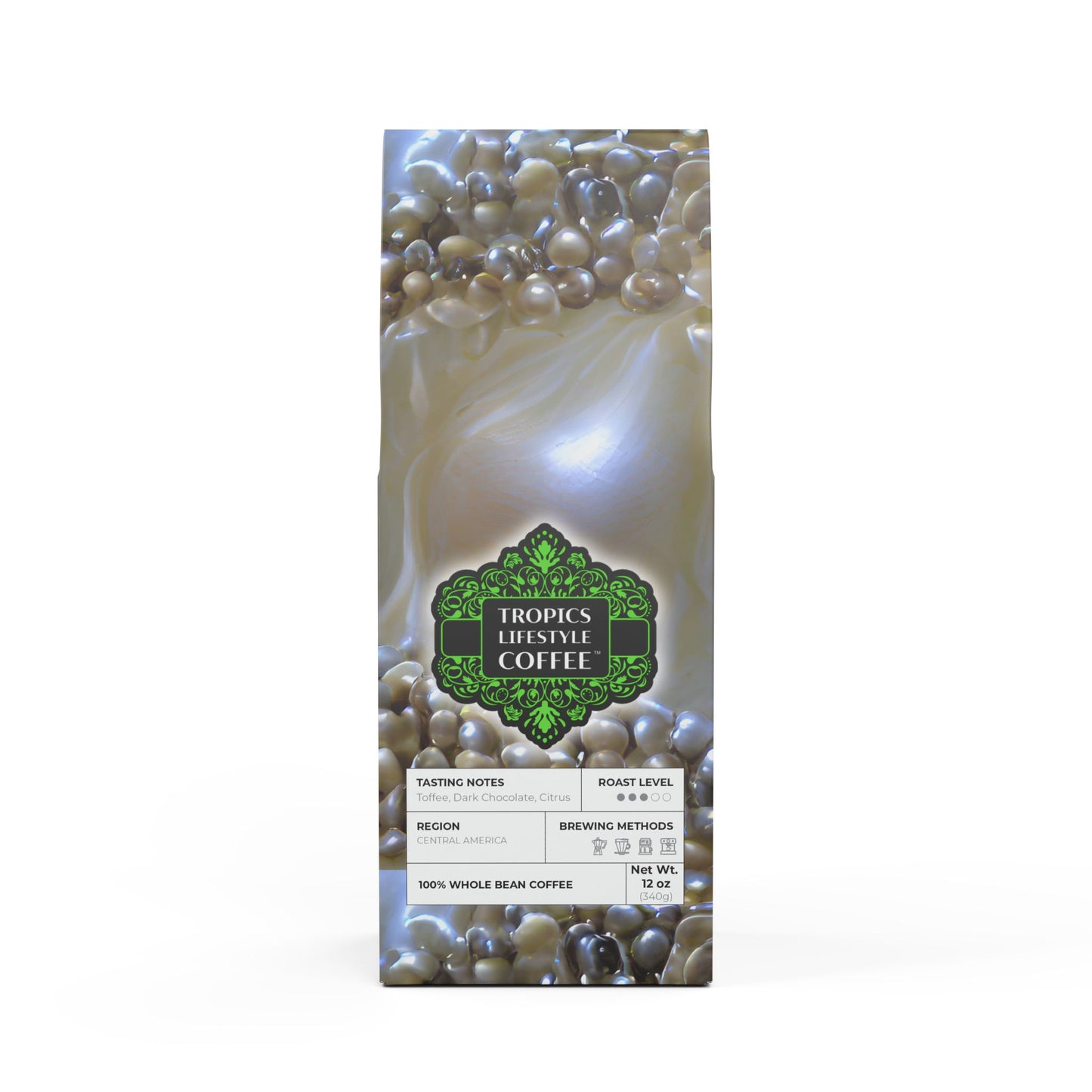 Citrus Bay Blend™ (Medium Roast) Specialty Grade Craft Coffee / Natural Pearls Dream