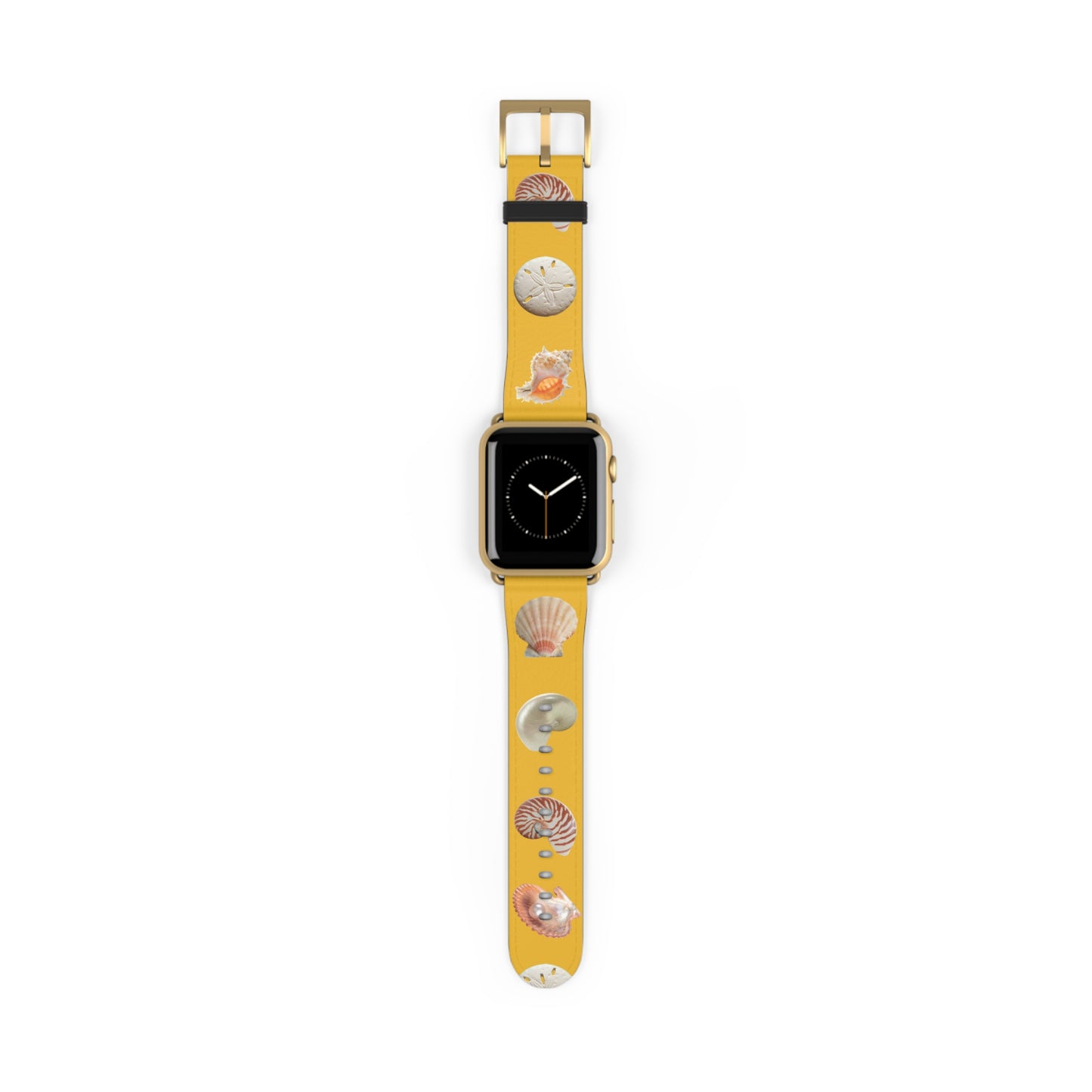 Apple Watch Band - Mixed REAL Seashells/Yellow