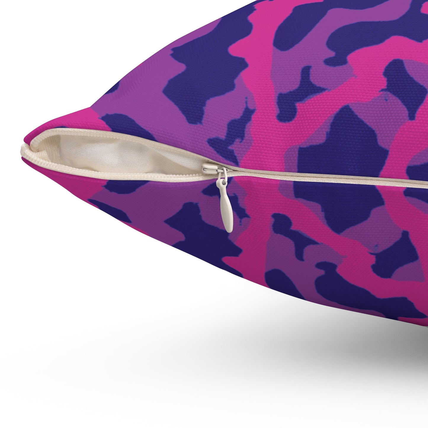 Decorative Pillow - Accent Cushion, 4 Sizes / Coral Threads, Heatwave