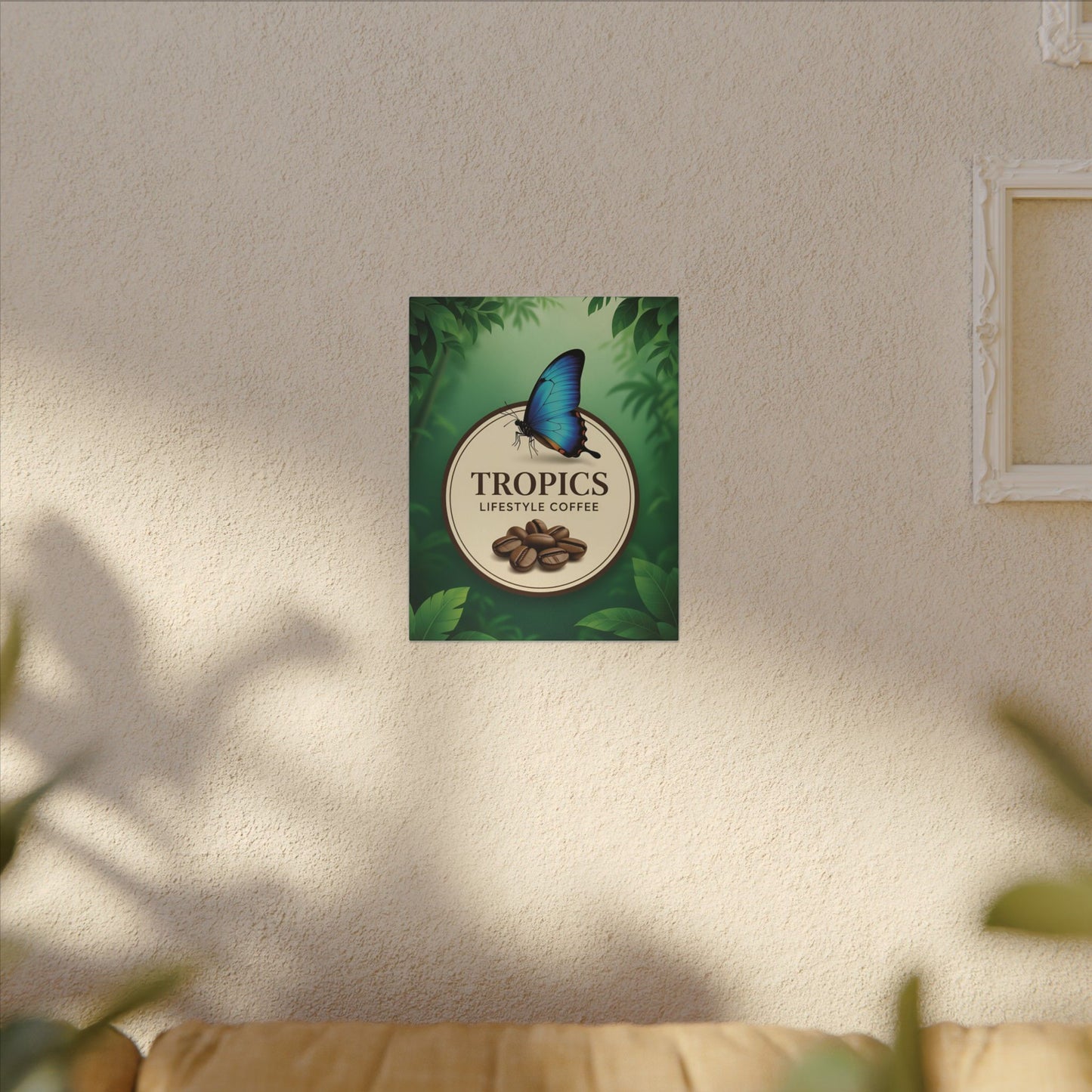 Tropical Wall Art — Butterfly & Beans, Tropics Lifestyle Coffee