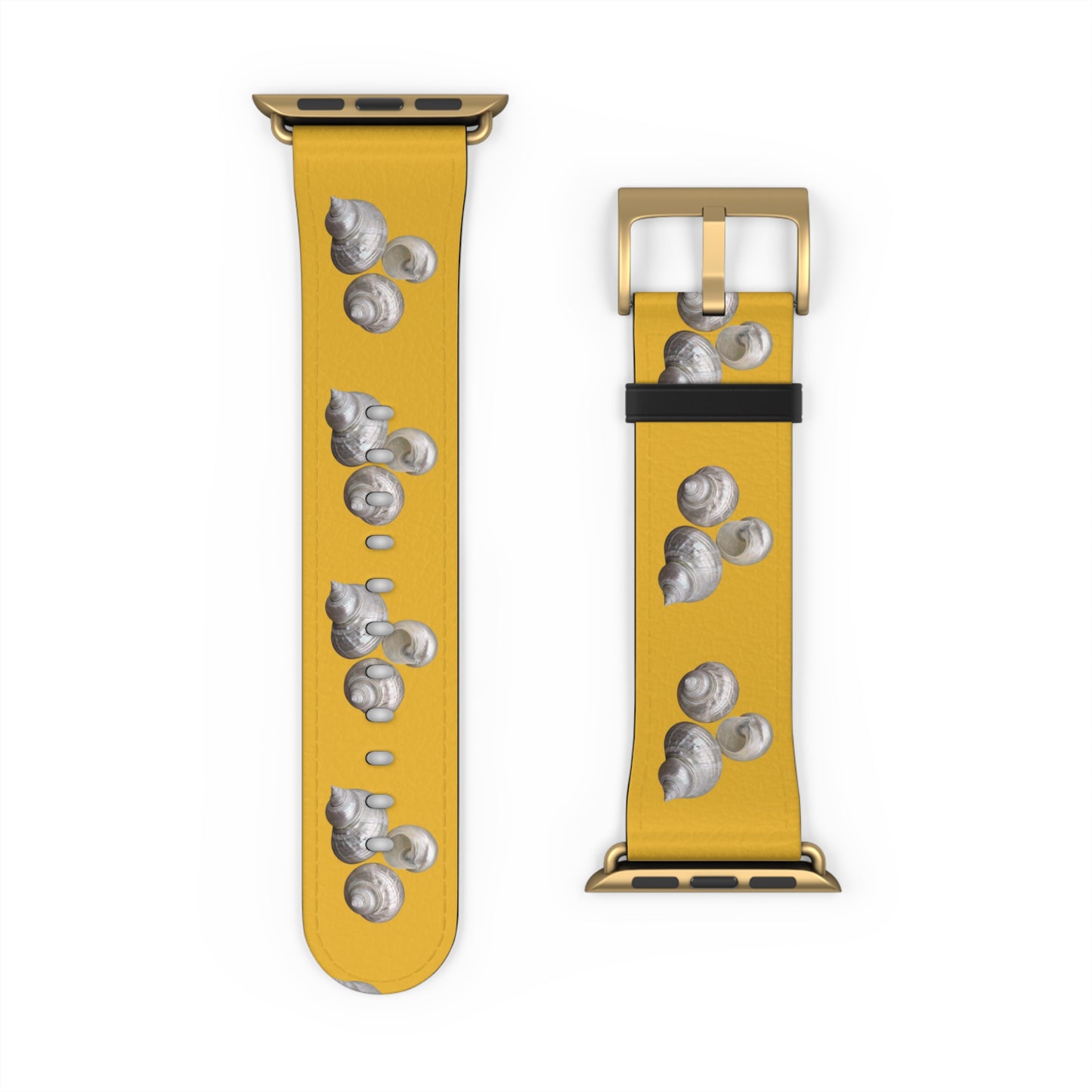 Apple Watch Band - Nautilus Shell Trio, yellow