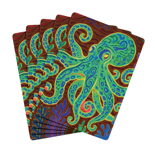 Poker Playing Cards - Gamma Kraken Joe