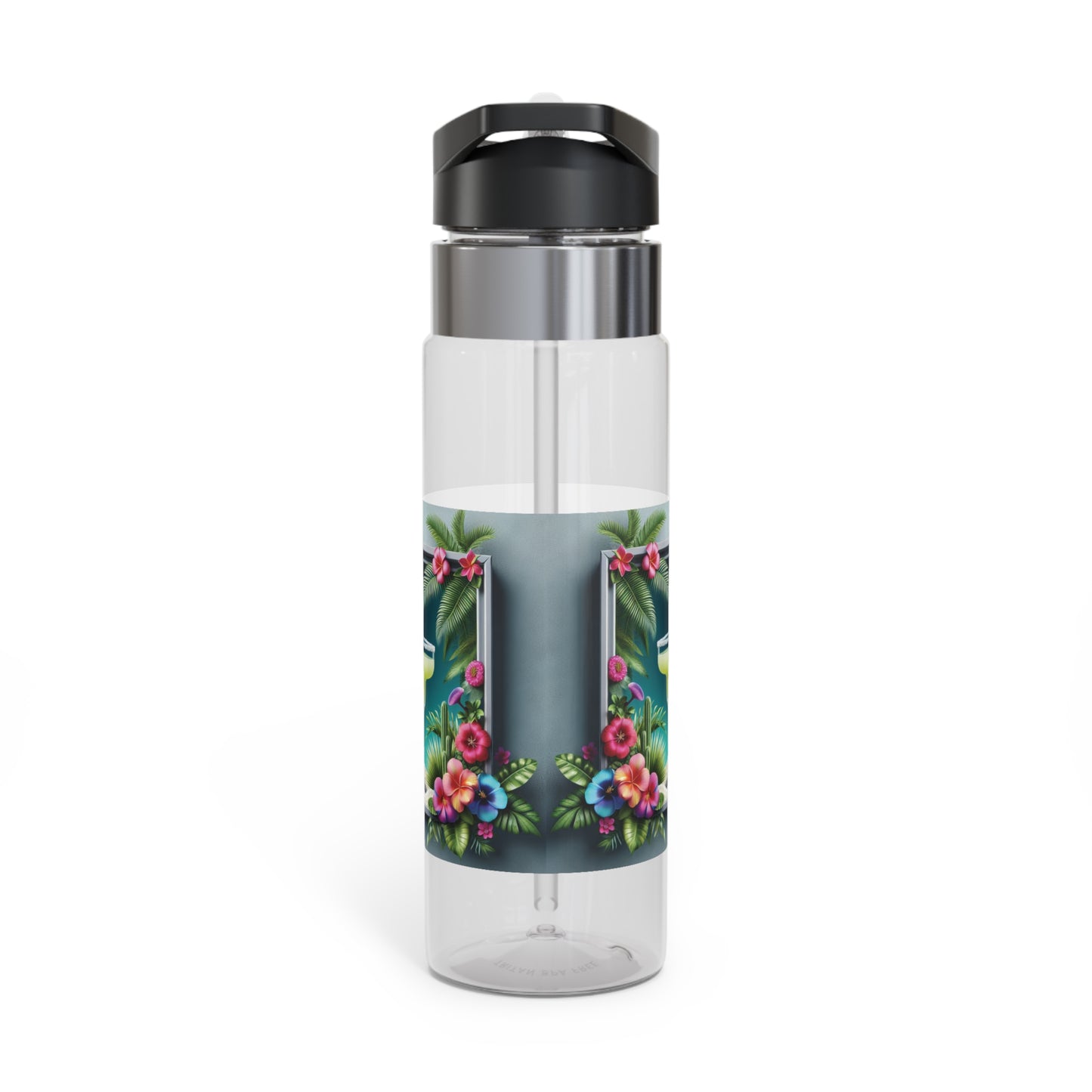 Tropical 20oz Tritan Sport Water Bottle -  Leakproof, Lightweight, BPA-Free / Tropical Margarita
