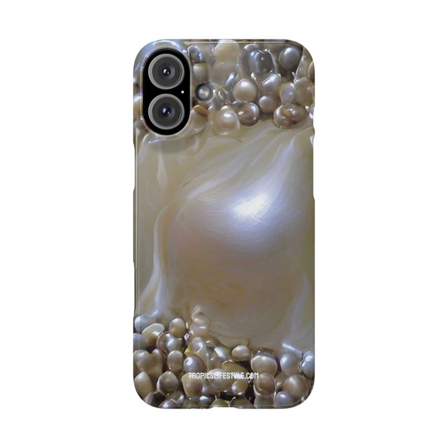 Slim Phone Cases - Natural Pearls Dream