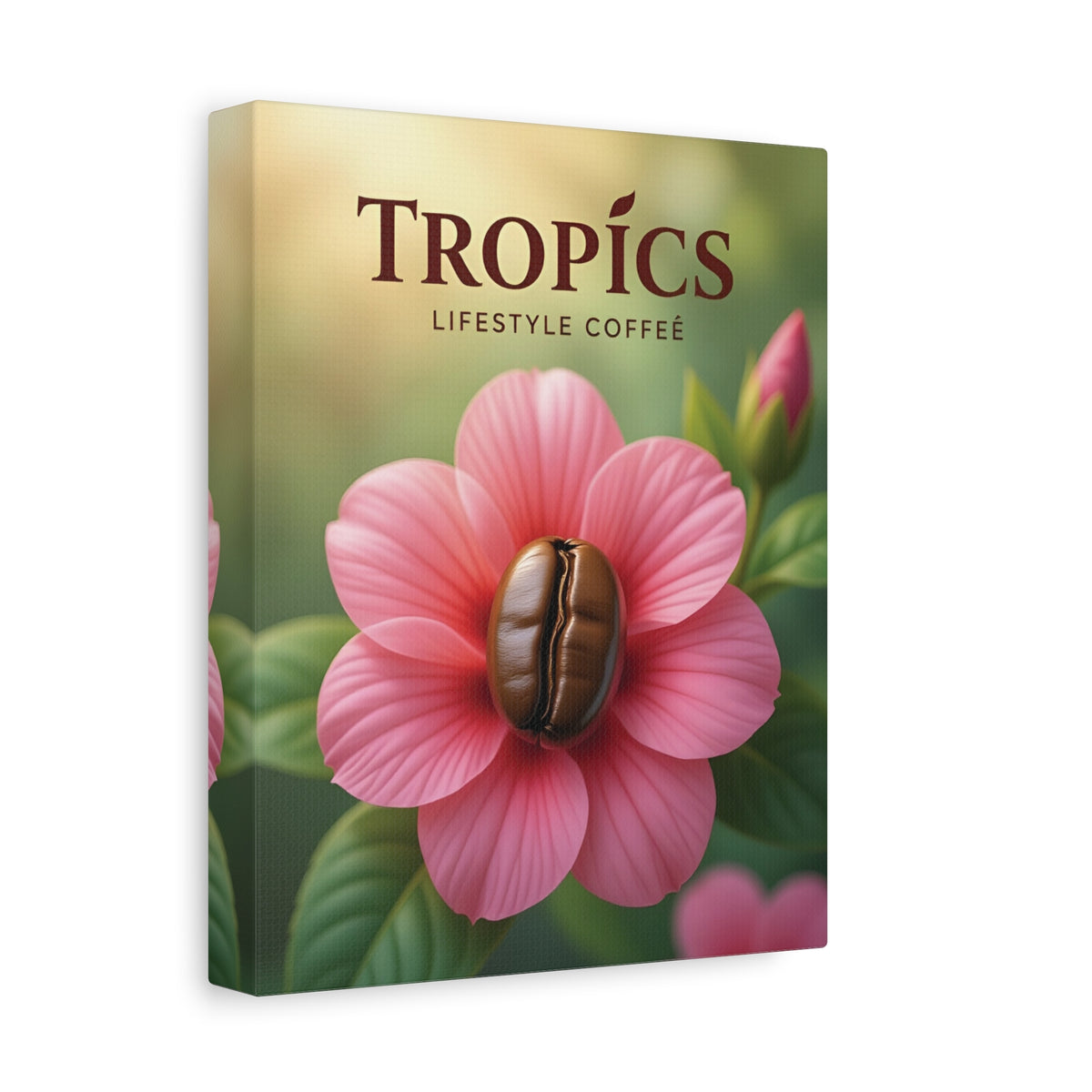 Tropical Matte Canvas ~ Coffee Bloom