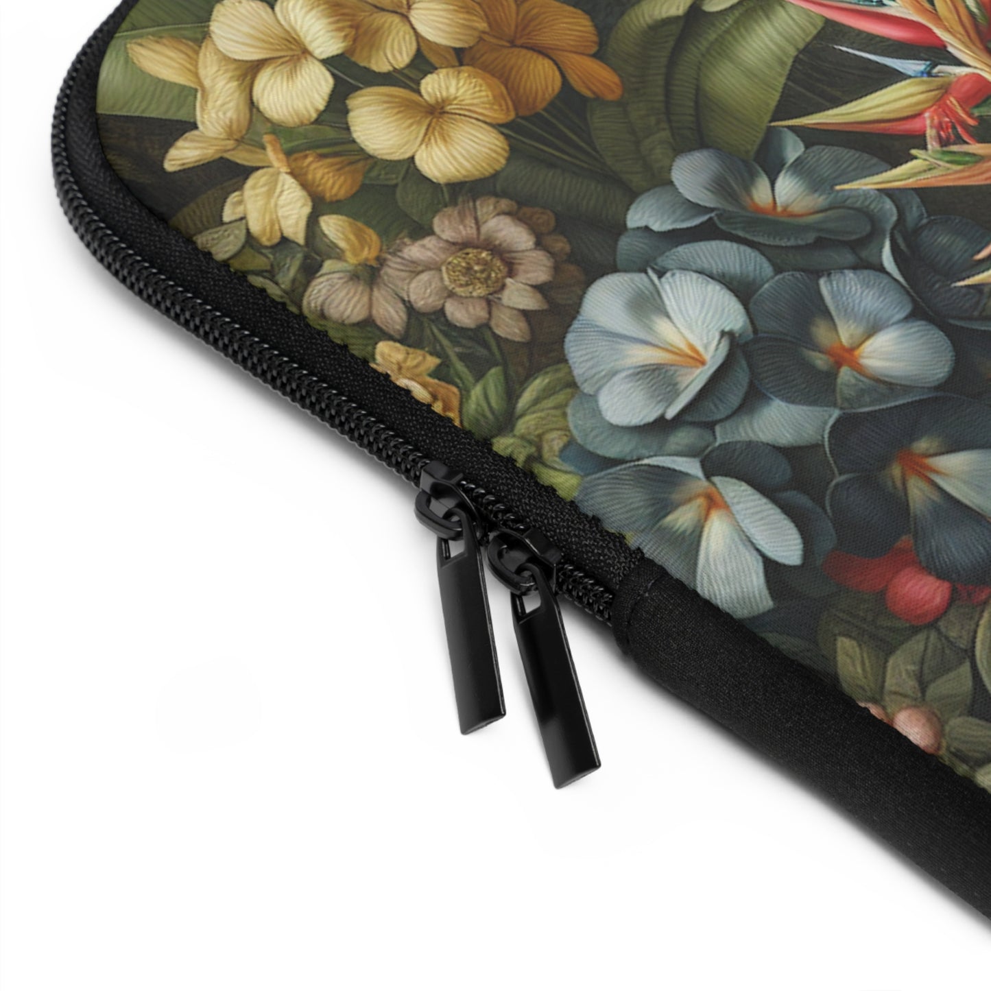 Tropical Laptop Sleeve, 5 Sizes - Perfect for Ocean Lovers & Students / Rainforest Rabbit Outing