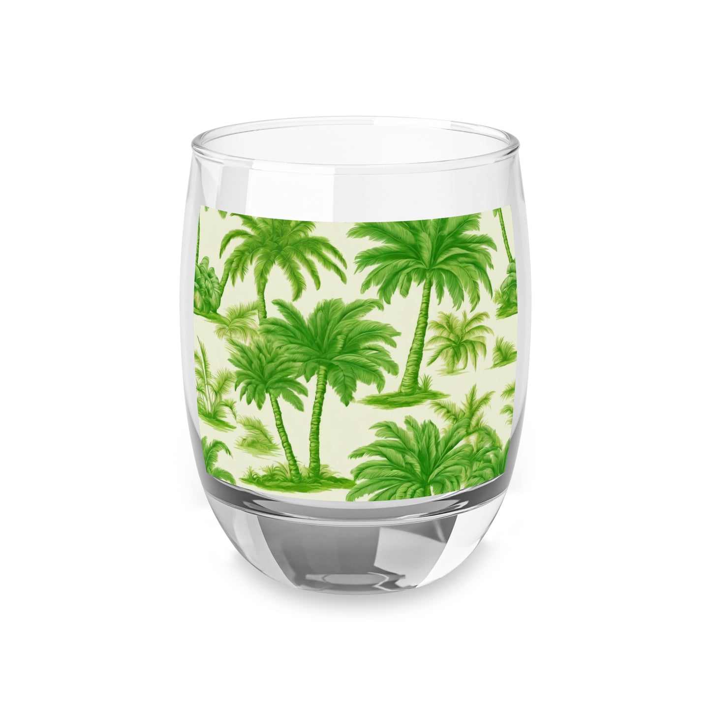 Whiskey Glass, Playful Palms