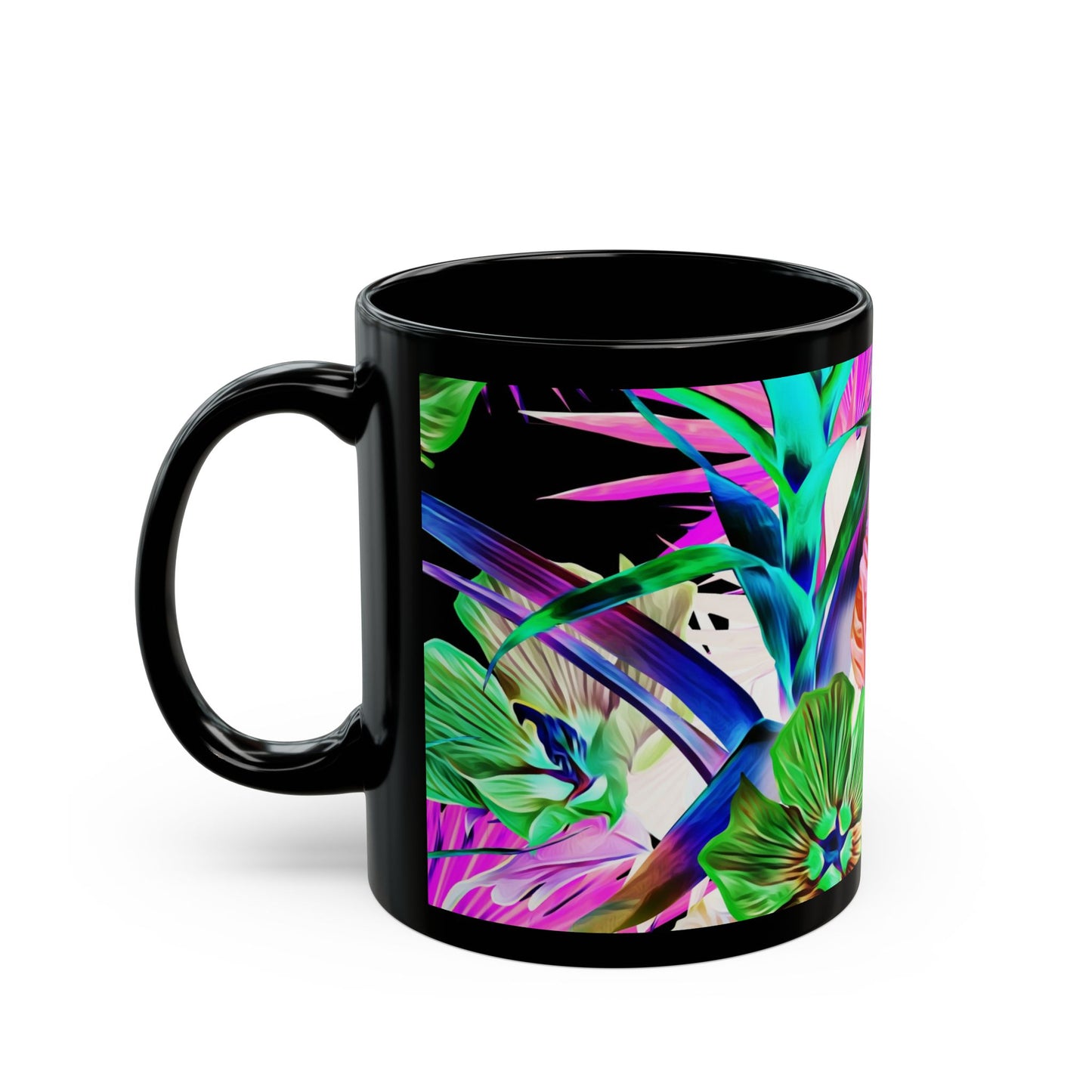 Black Mug (11oz, 15oz), Plant Palooza, black