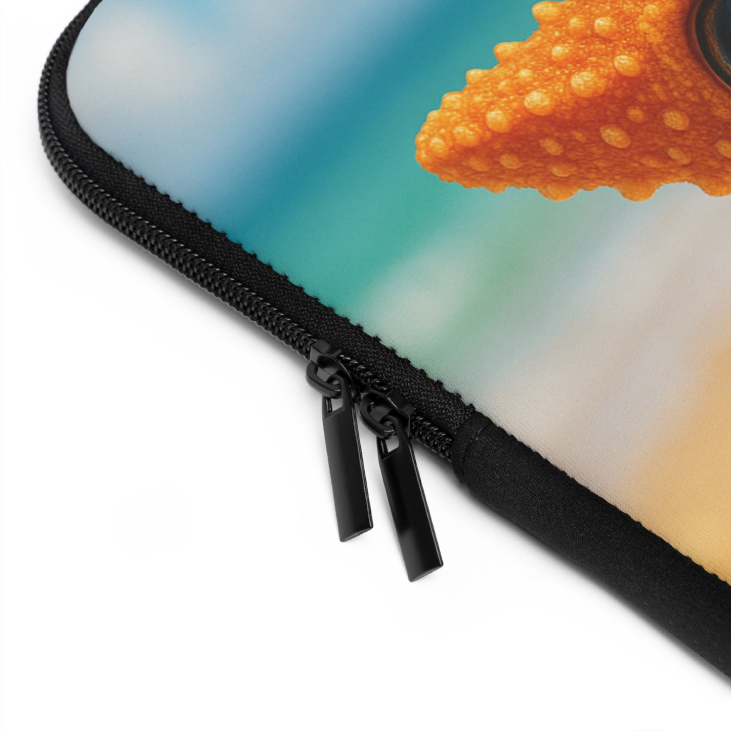 Tropical Laptop Sleeve, 5 Sizes - Perfect for Beach Lovers & Students / Baby Starfish