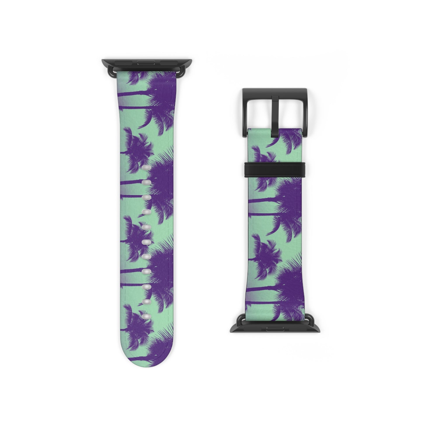 Apple Watch Band - Tropical Palm Glow Minty