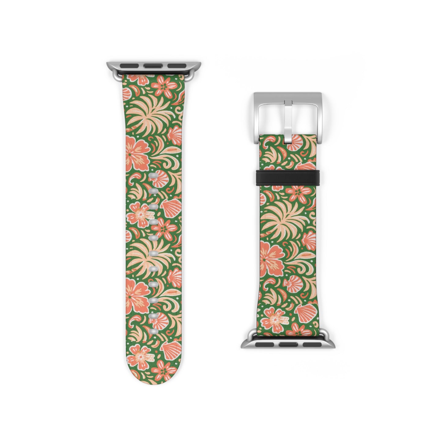 Apple Watch Band - Beach Dreams/Green