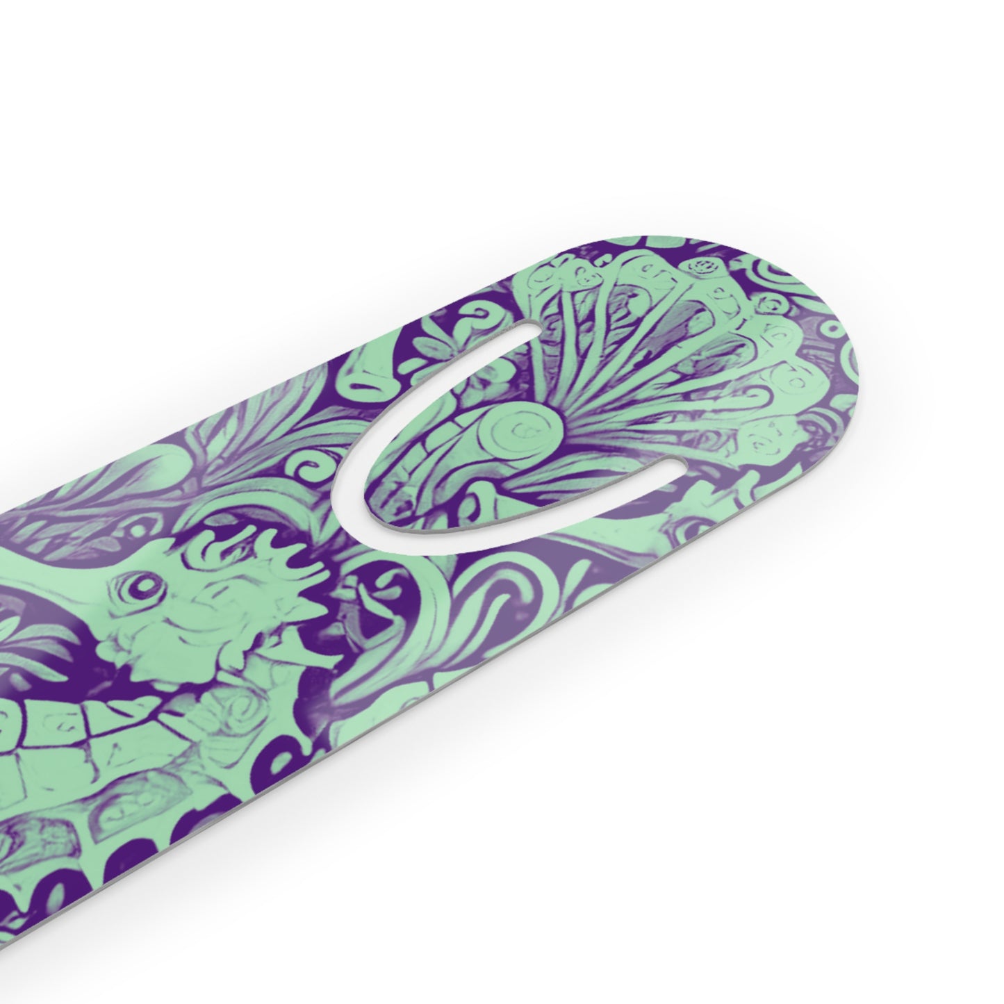 Bookmark - Aluminum, Sally the Seahorse / Minty