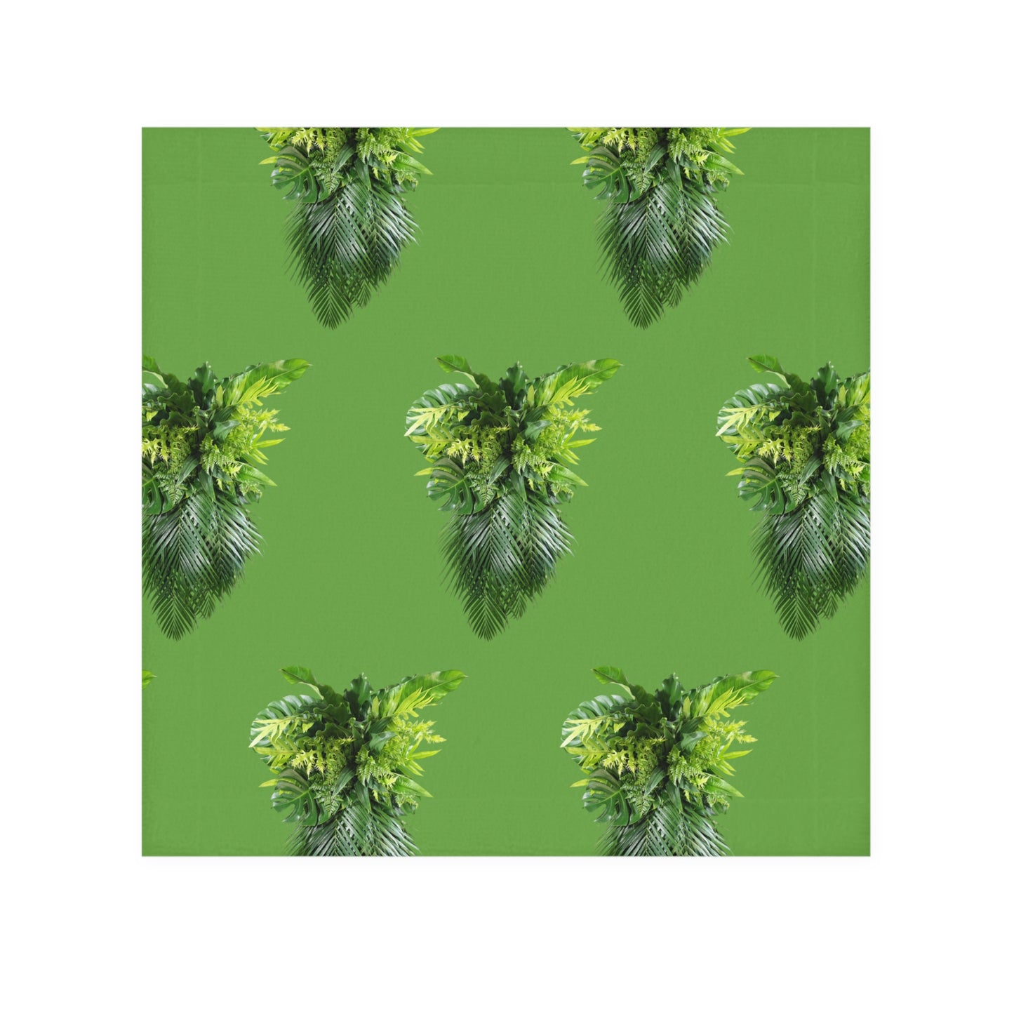 Face Towel - Palm Frond Cascade, Green