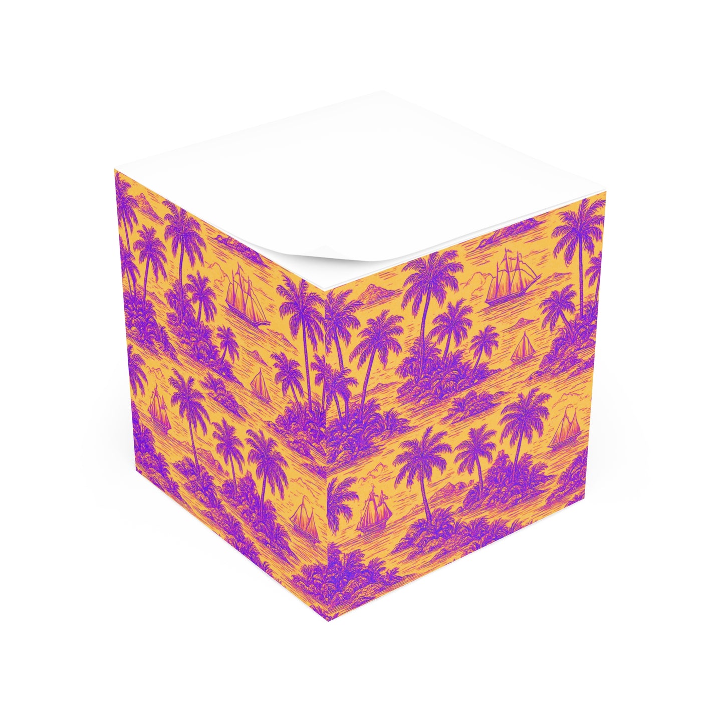 Note Cube - Faraway Toile, Pop