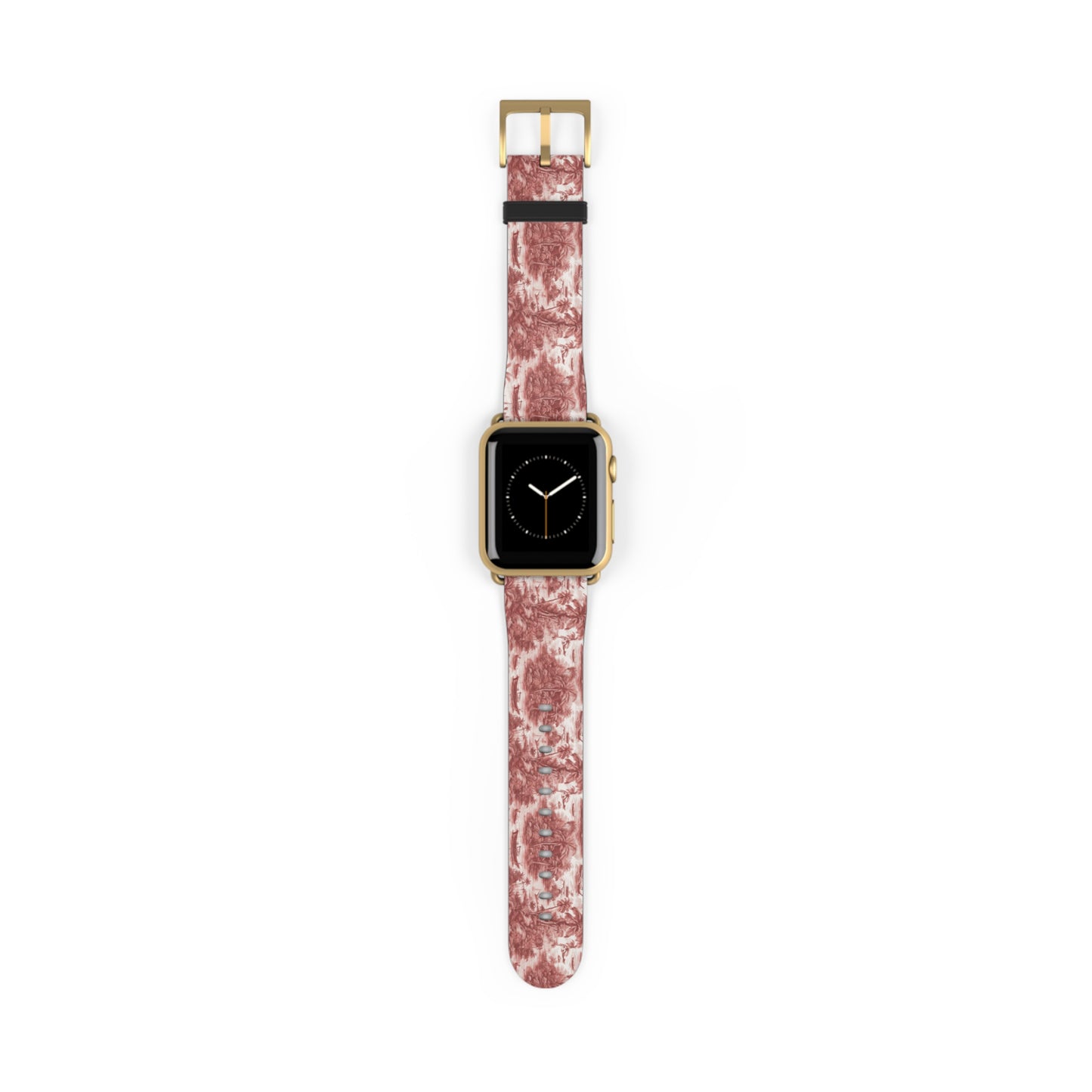 Apple Watch Band - Tropical Toile, russet